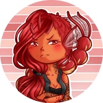 IconHaneNoHi Circle Commission4 by AriaPN