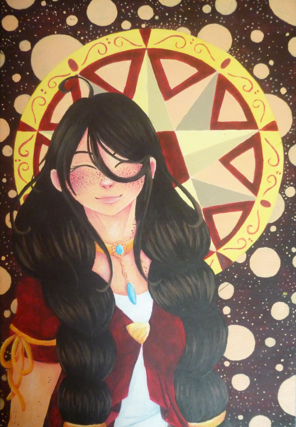 Enora's Painting by AriaPN