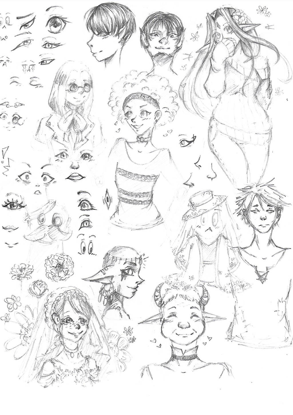 Sketch - Concepts Arts - 001 by AriaPN