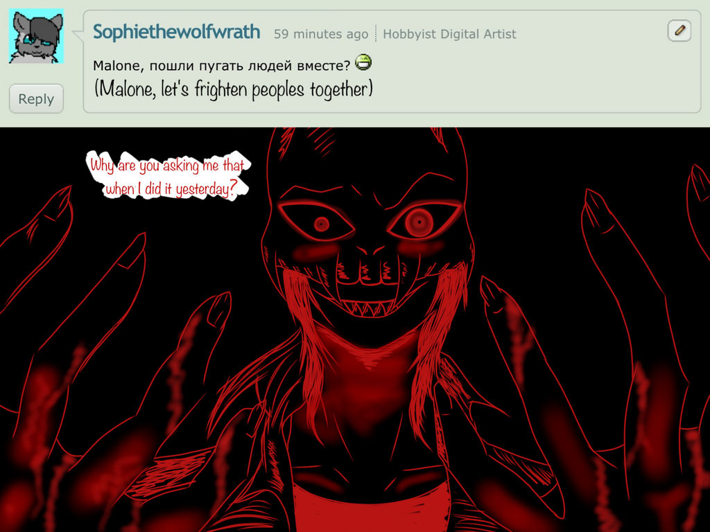 Malone Death by MaxMad19 on DeviantArt