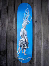 Skateboard deck -after Tanning