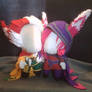 Xayah and Rakan peluches estilo Chibi