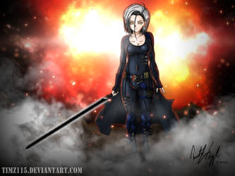 Star Wars x DBZ The Sith Hakiza as Darth Kaiserin