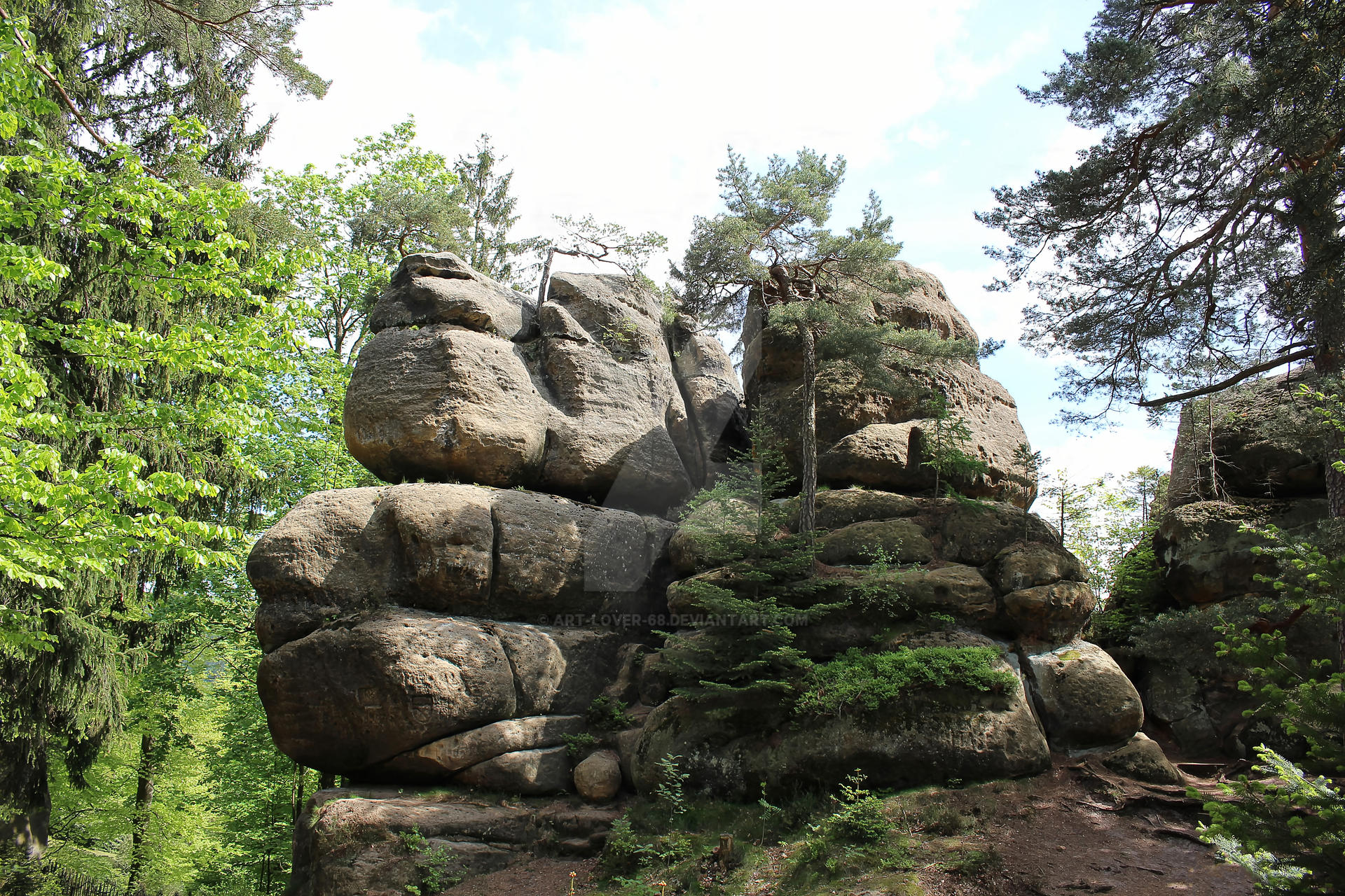 Germany Rocks Picture Rocks in Saxony (Germany) by Art-Lover-68 on DeviantArt