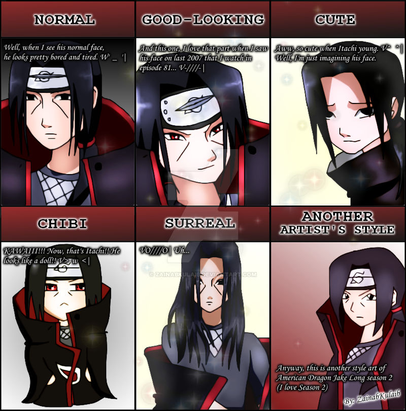 Style Meme Itachi Uchiha By Zainabkulaib On Deviantart