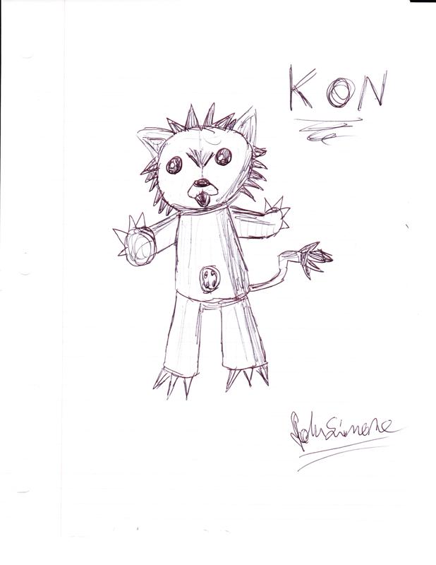 Kon Sketch by TheDarkJAvenger on DeviantArt