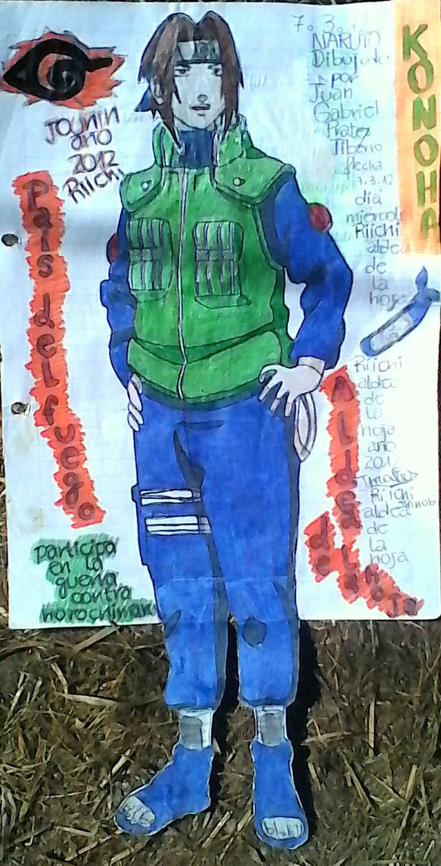 Riichi Naruto Shippuden Dibujado Por Mi by KakashiHyuga on DeviantArt