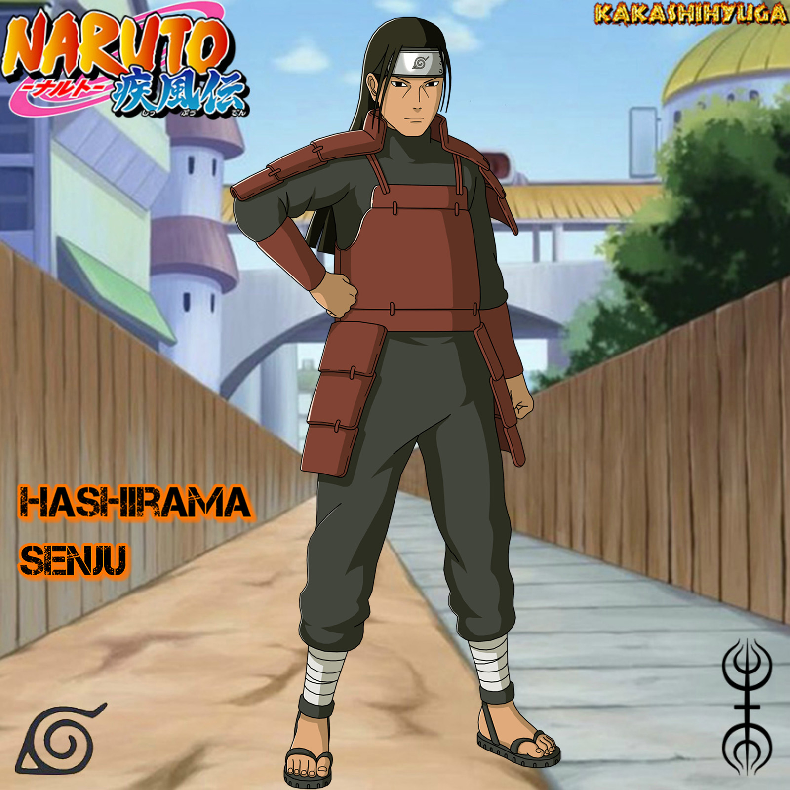 Primeiro Hokage - Hashirama Senju - Naruto Hokage