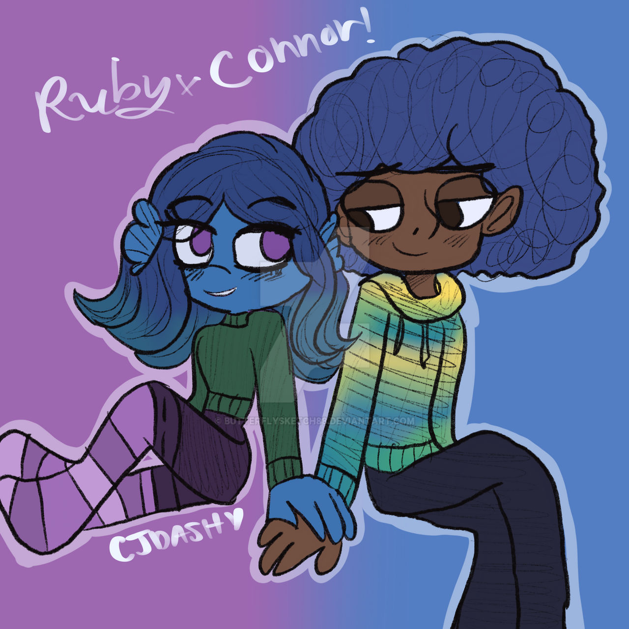 Ruby Conner Ruby x Connor Forever by butterflysketch88 on DeviantArt