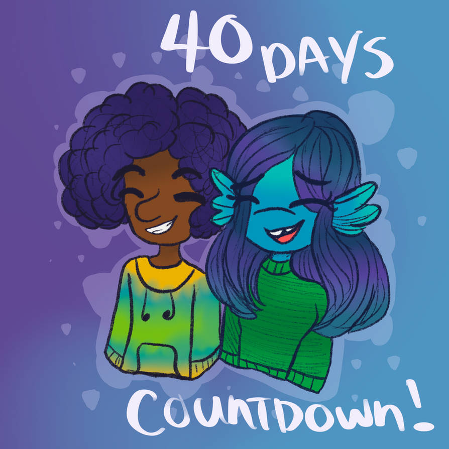 40 Day Countdown Drawing by butterflysketch88 on DeviantArt