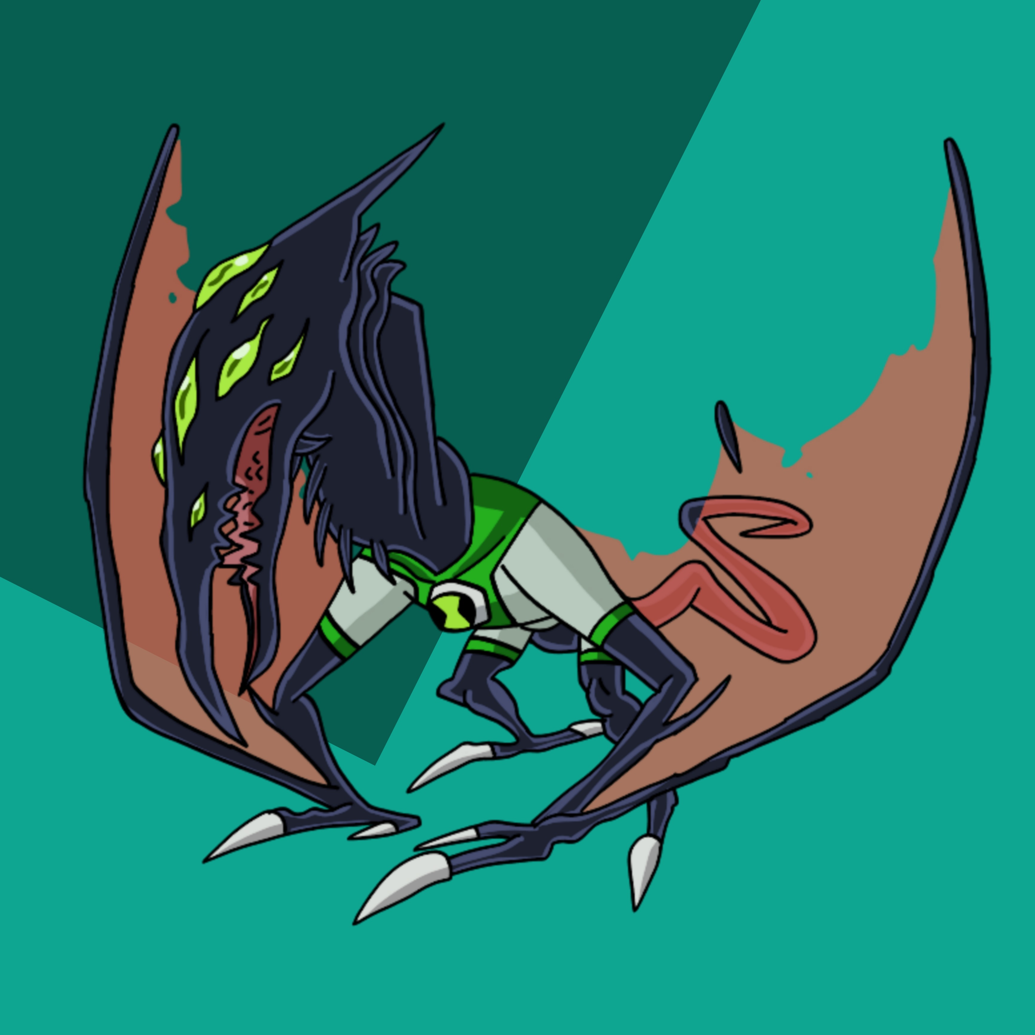 Terrosaur Python Terrorsaur Ben 10K by TheHedg3hog20 on DeviantArt
