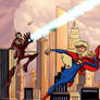 Iron Man vs Supergirl
