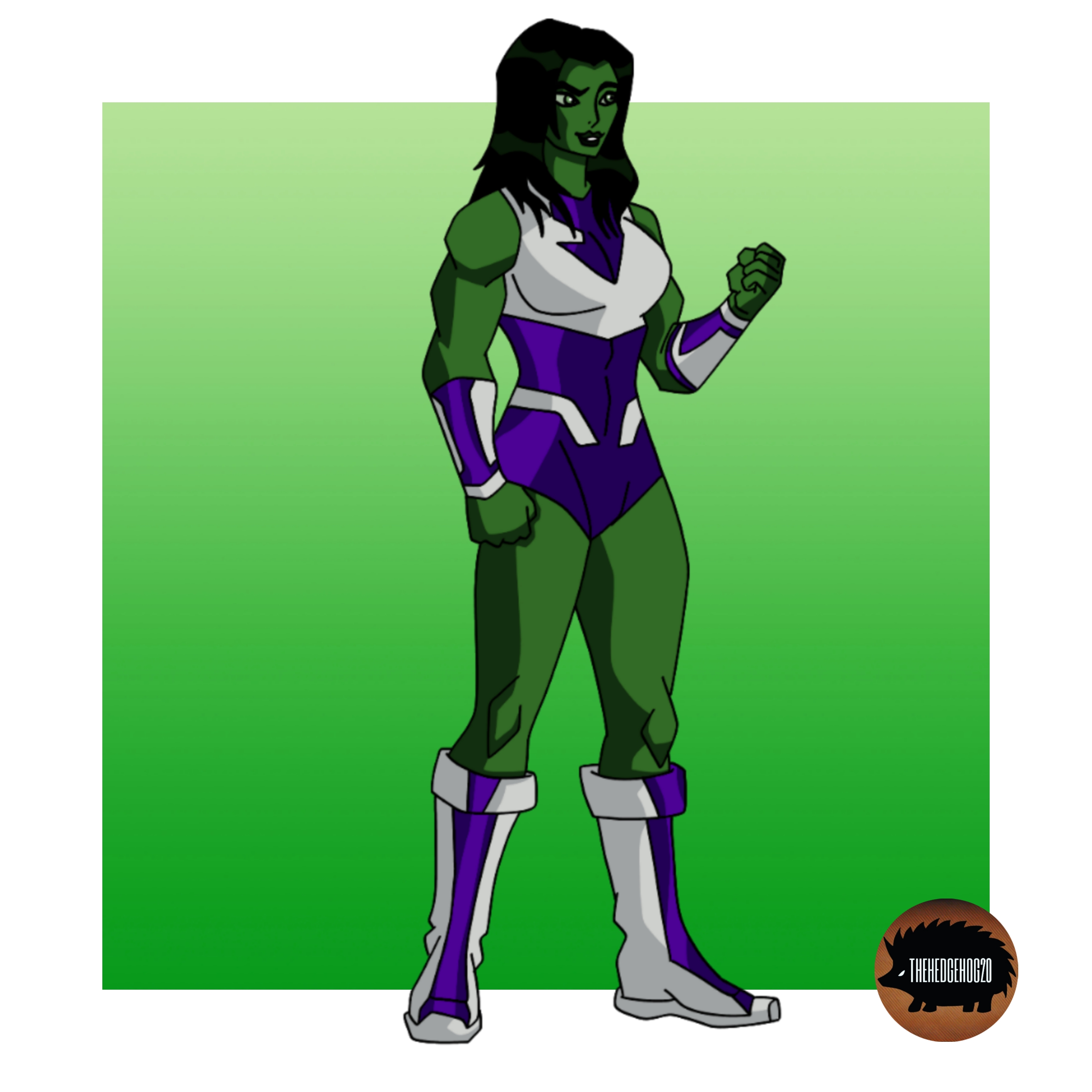 She Hulk by TheHedg3hog20 on DeviantArt