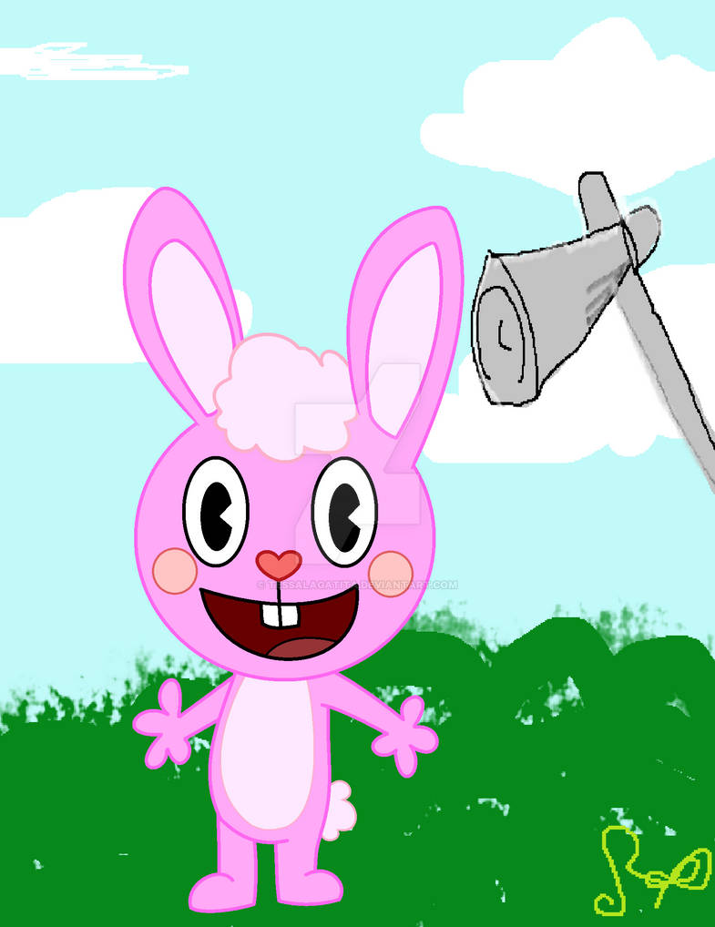 Happy Tree Friends Pink Rabbit by Tessalagatita on DeviantArt