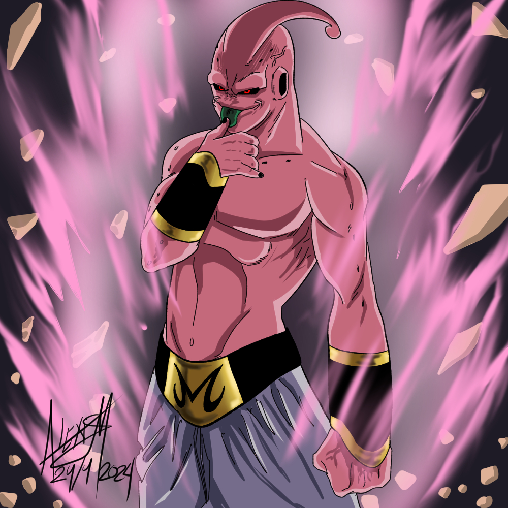 Majin Boo Fan Art by AlexisManrique on DeviantArt