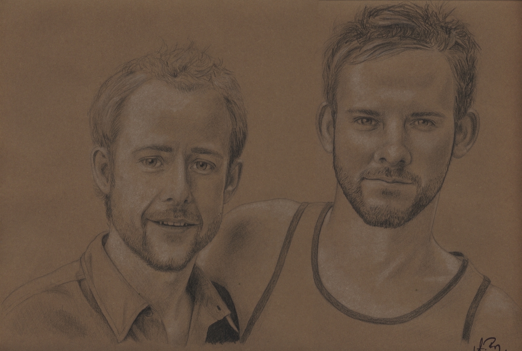 Billy Boyd and Dom Monaghan