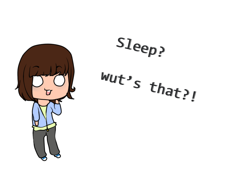 sleep? U LIE