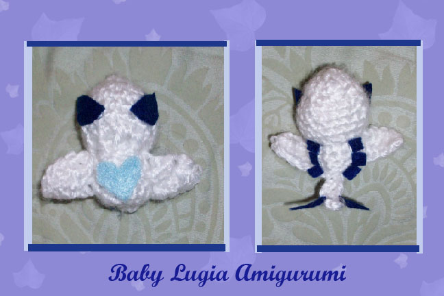 Amigurumi Baby Lugia