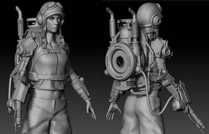 Rosie Character Sculpt Update