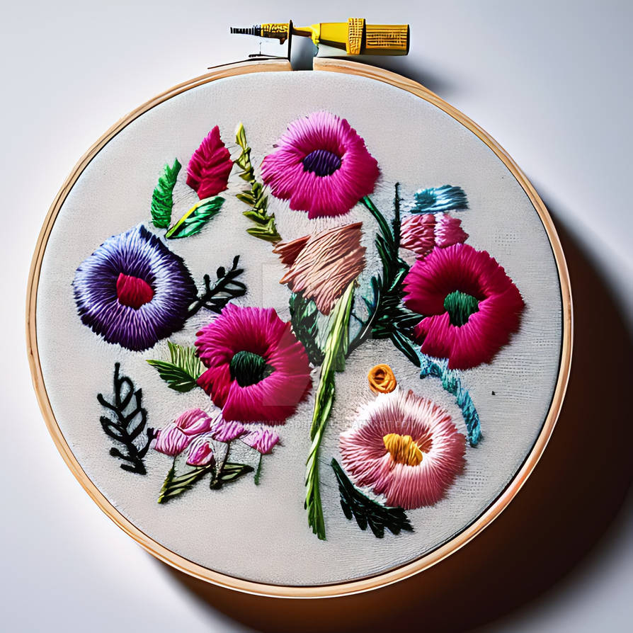 Embroidery Samples 003 by ConceivingaDream on DeviantArt