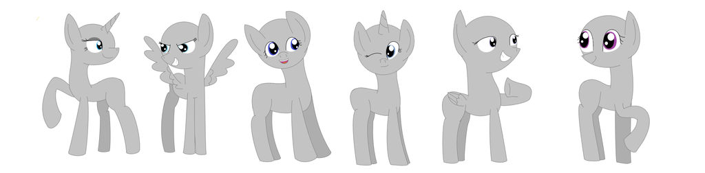 MLP Base by GalaxySwirlsYT on DeviantArt