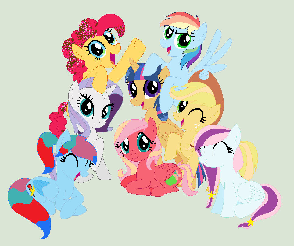 Mlp Socializing MLP Friendship Is Happiness And with To Good Frien by GalaxySwirlsYT on ...