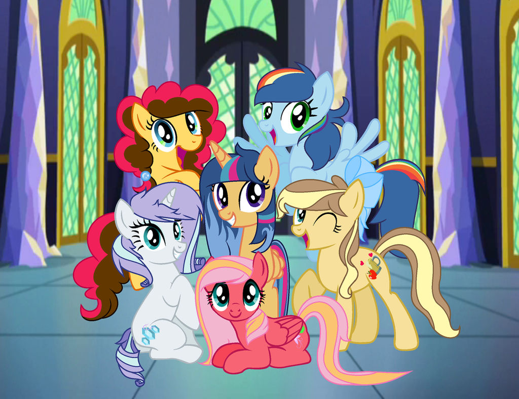 Mlp Socializing MLP Friendship Is Happiness by GalaxySwirlsYT on DeviantArt