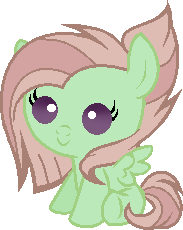 MLP Llightning Shy's Kid Flurry Shy