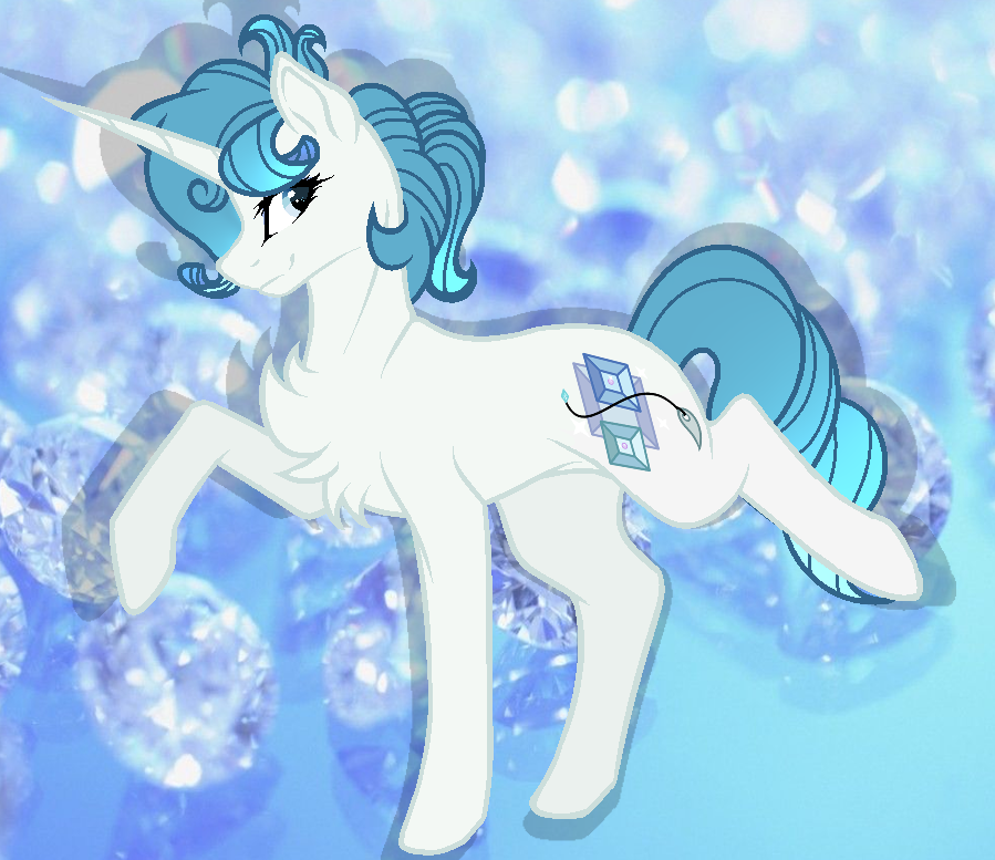 MLP Blue Stone by GalaxySwirlsYT on DeviantArt