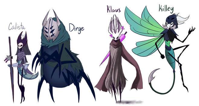 Hollow Knight OCs 2