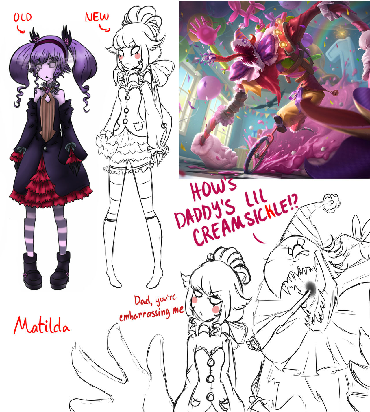 Matilda Row Matilda rework by KrowLethal on DeviantArt