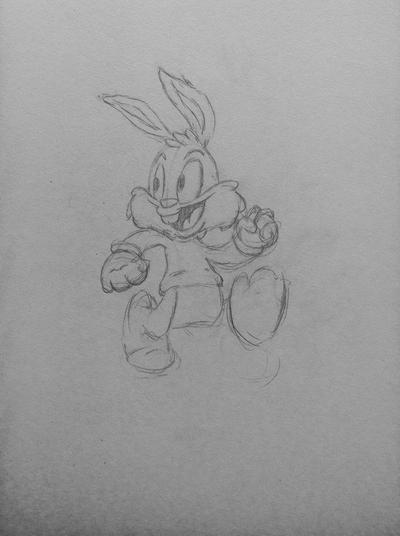 Buster Bunny doodle