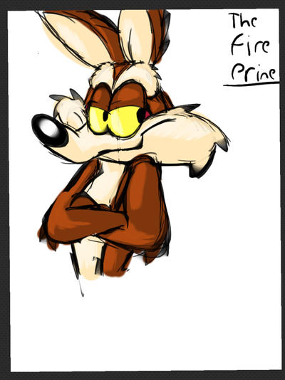 Wile e coyote doodle by the-fire-prince on DeviantArt
