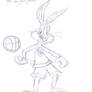 Bugs Bunny Space Jam sketch