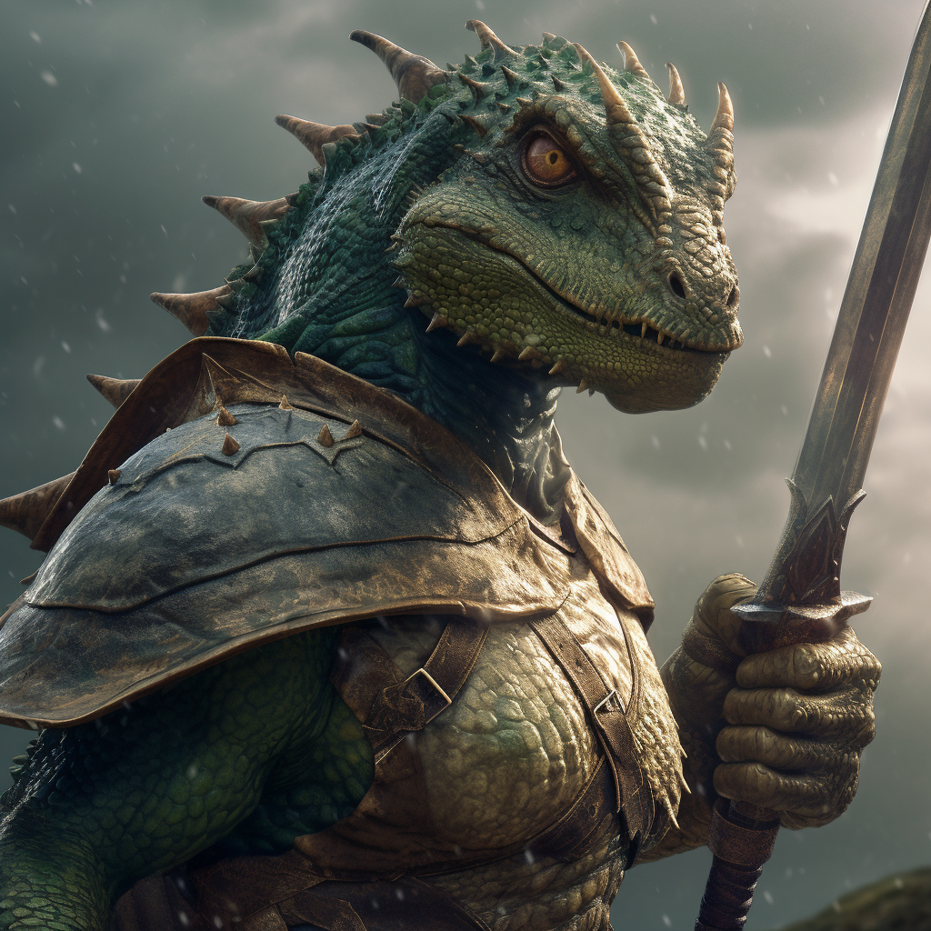 LizardMan - Warrior by TheVylence on DeviantArt