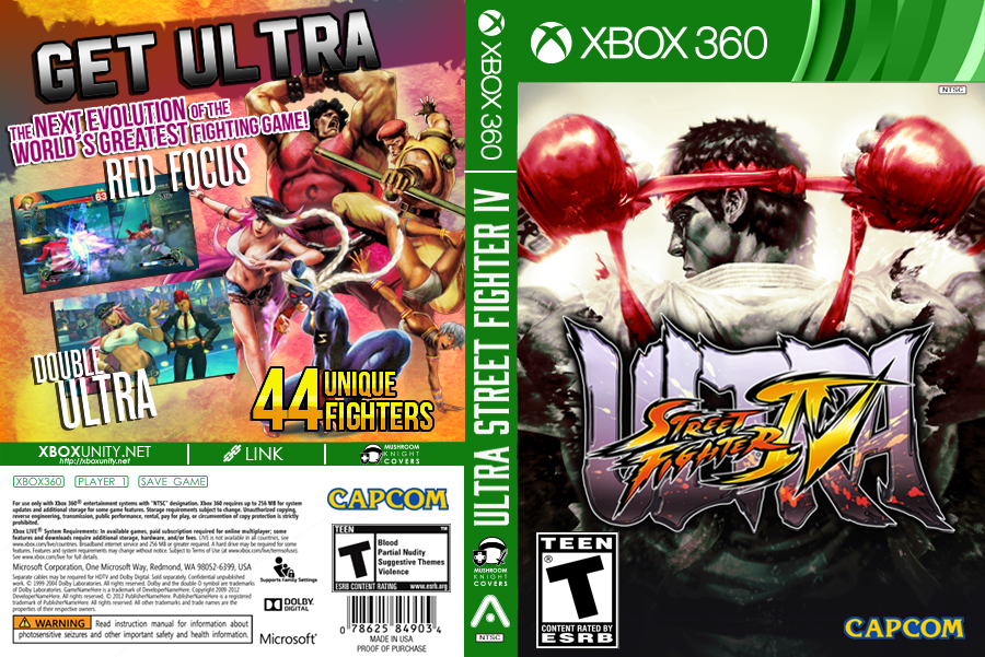 Ultra Street Fighter 4 RGH XBOX360 by mushroomstheknight on DeviantArt
