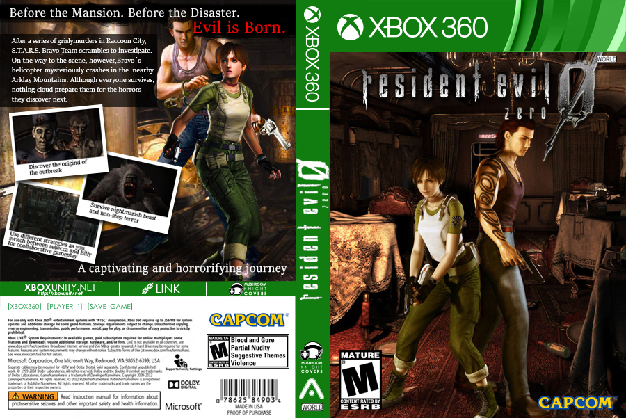 Resident Evil 0 Xbox 360 Midia Digital