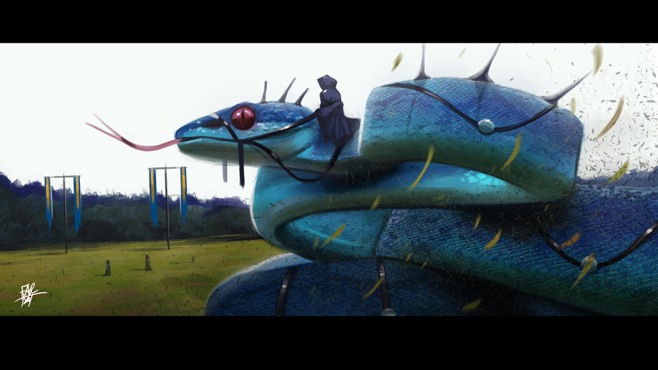 Snake rider by Farbod300 on DeviantArt