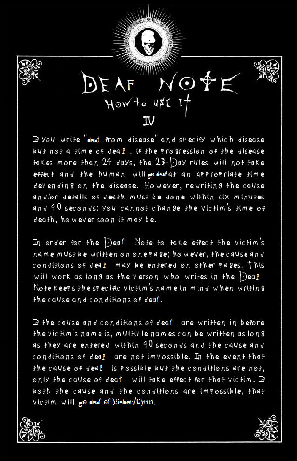 Deaf Note Page 4 by PokeSmosher365 on DeviantArt