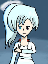 Weiss in the Style of Evangelion
