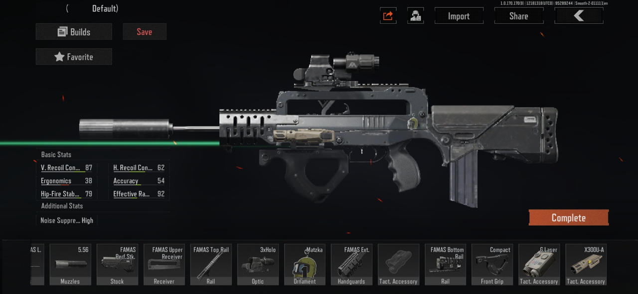 Famas Build Famas modified 'a little bit' by Althaf-Musyafa on DeviantArt