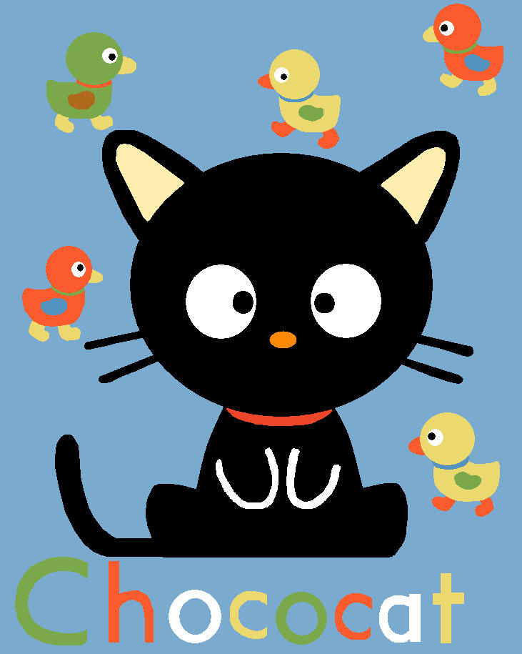 Chococat - MS paint by Yabun-Ookami on DeviantArt