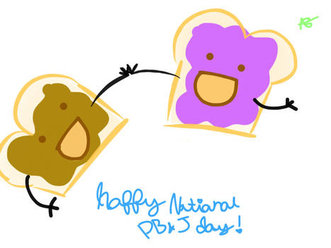 Happy National Peanut Butter And Jelly Day!