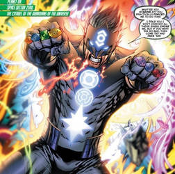 White Lantern-Kyle Rayner (Whith all Rings)