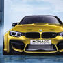 BMW M4 widebody kit - Monaco Auto Design (front)