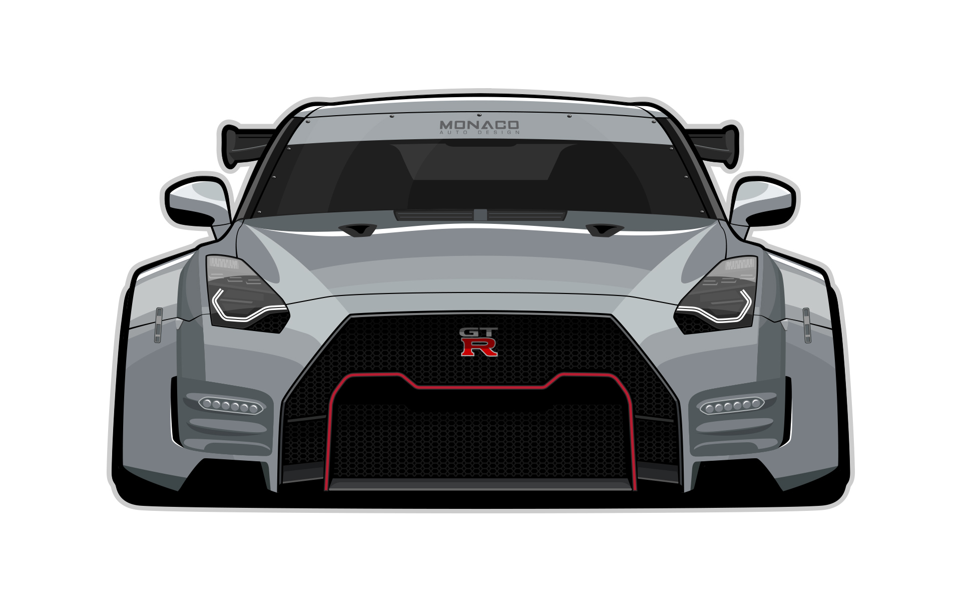 Nissan GTR r35 vector