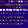 Airman.EXE Werewolf 8-bit spirite sheet (Not done)