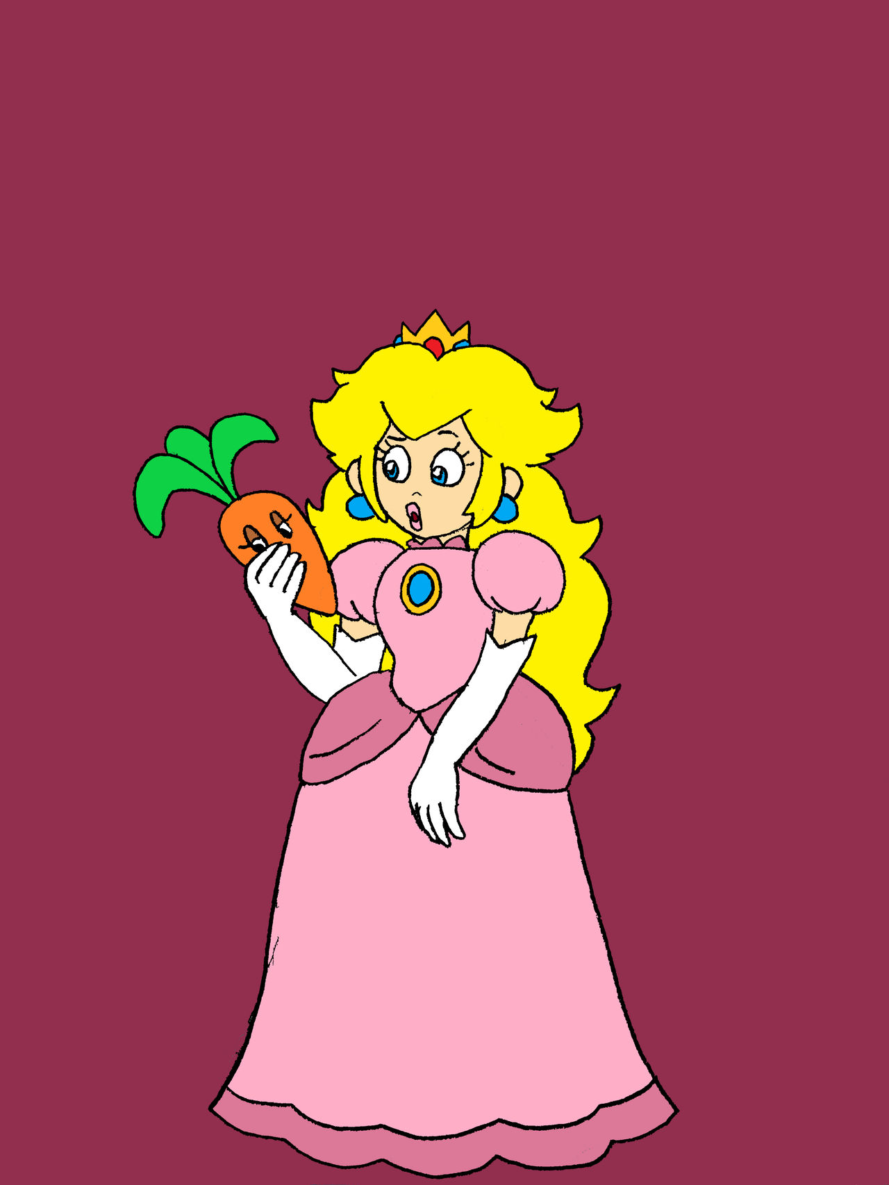 Peach Rabbit Getting Mad Peach The Rabbit 1/3 by D1vertid0 on DeviantArt
