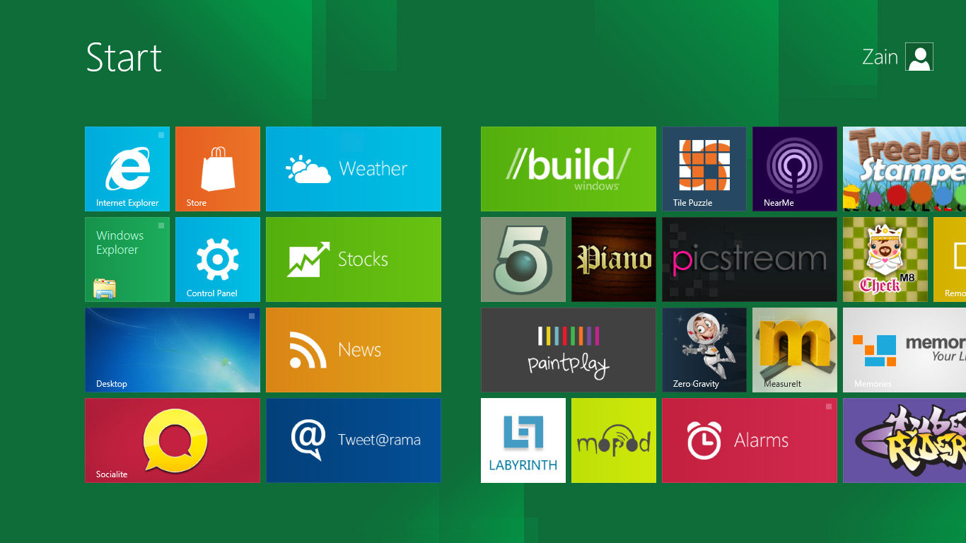 Windows 8 Running App Indicatr