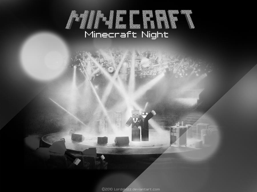 Minecraft Night by LordSkizz on DeviantArt